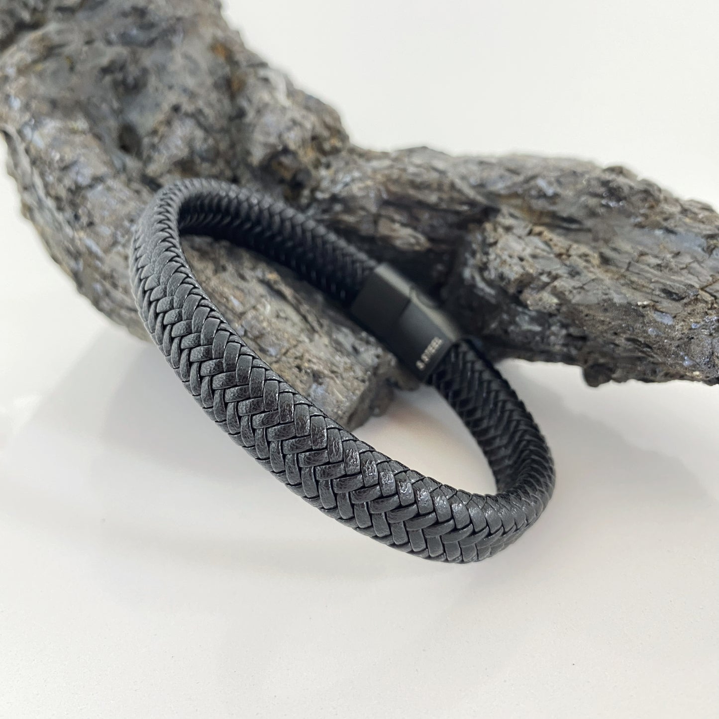 Pulseira Masculina em Pele - Berlin