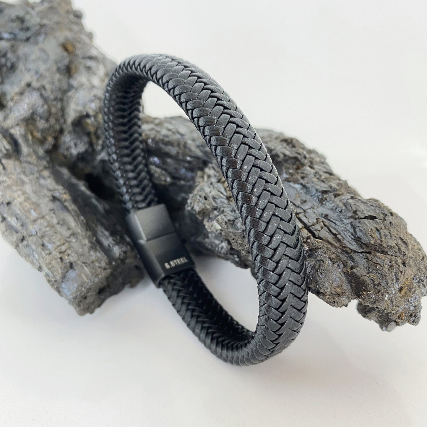 Pulseira Masculina em Pele - Berlin