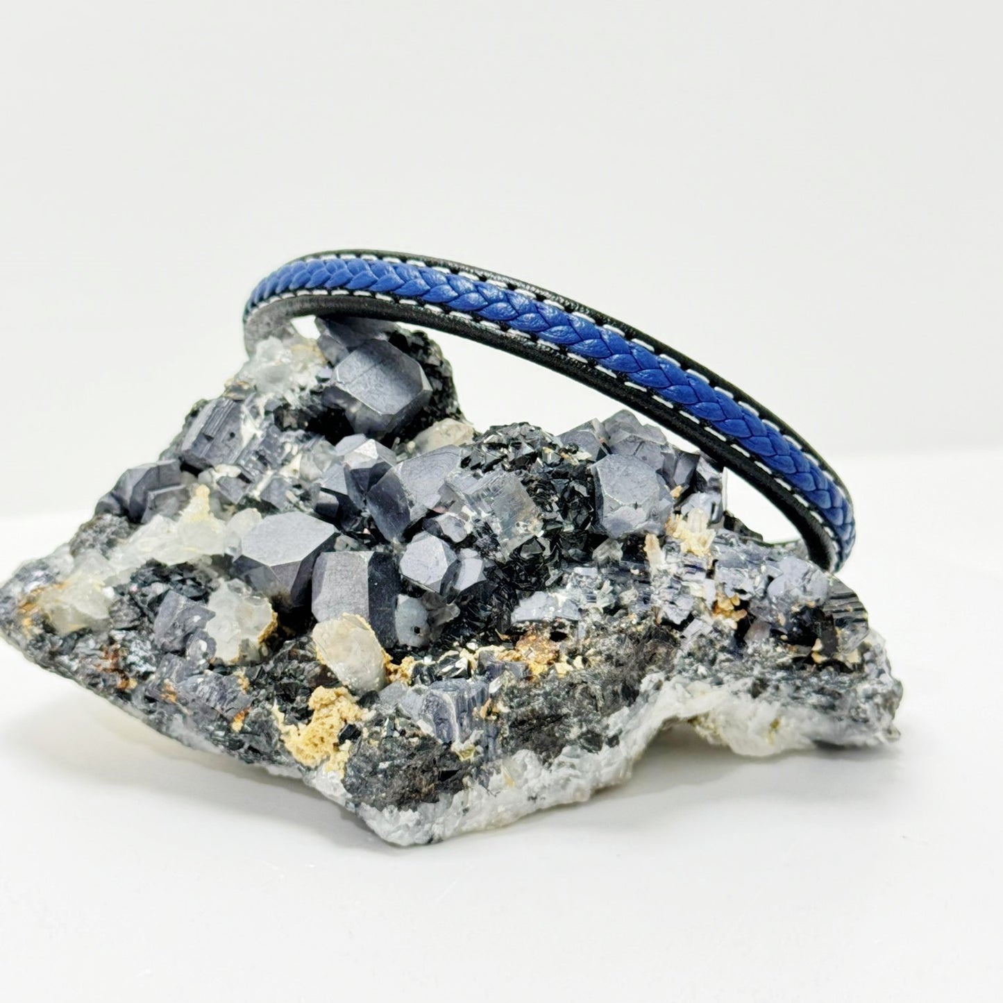 Pulseira Masculina em Pele - Santorine