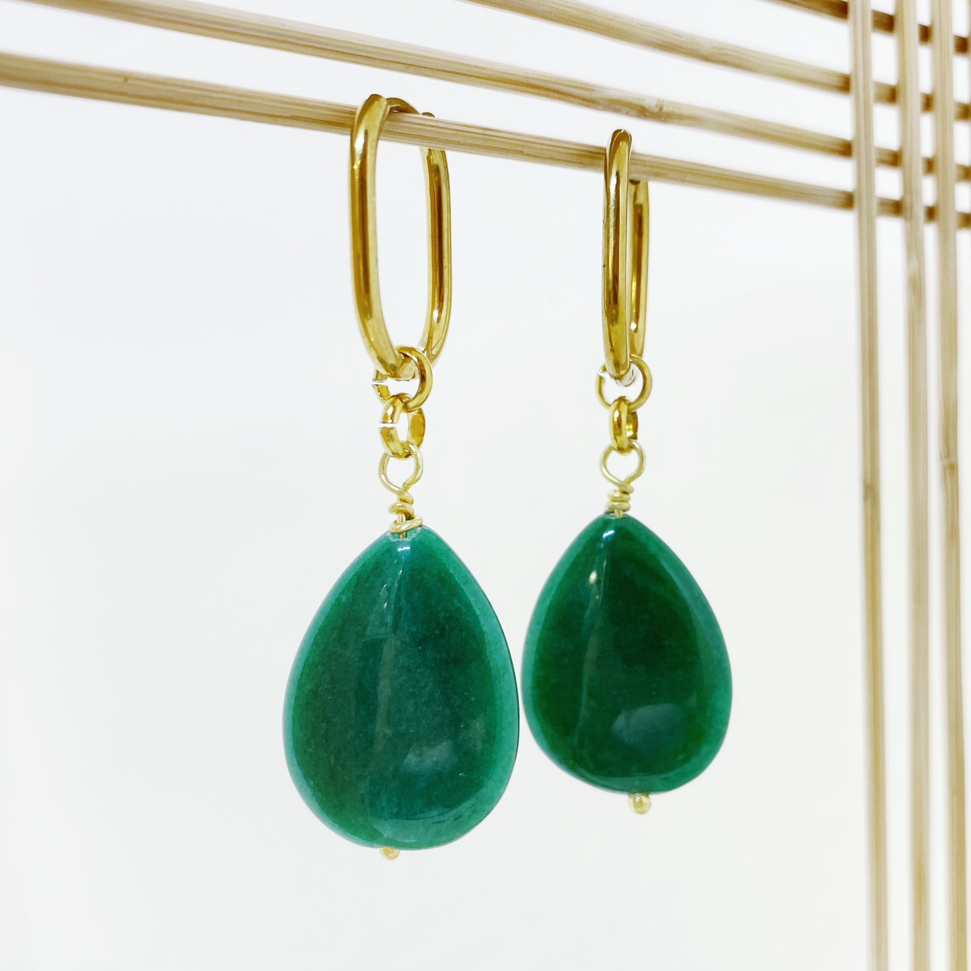 Brinco Jade Verde feito nos Açores