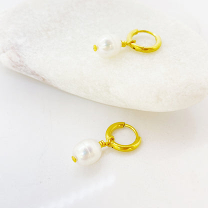 Earring Pearl - Handmade Azores